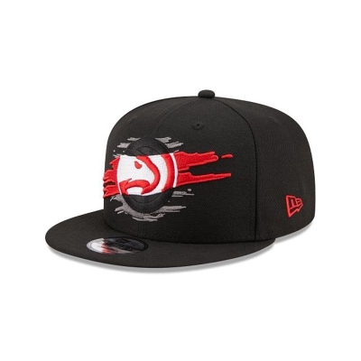 Atlanta Hawks Gorra | New Era NBA Logo Tear 9fifty Snapback Cap Mexico - Rojos
